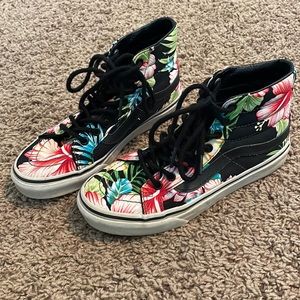 Vans Sk8 Hi Hawaiian floral